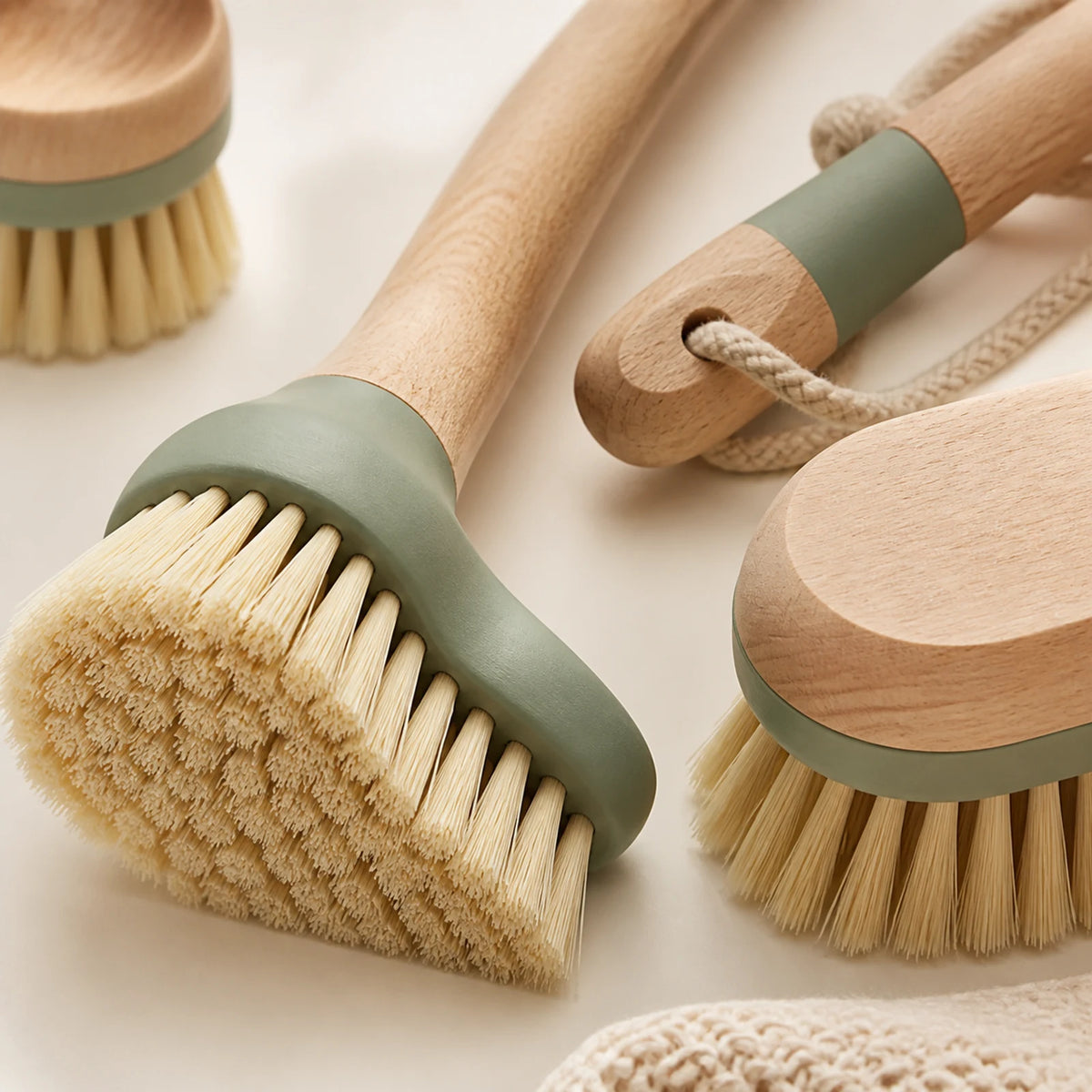 Alveriona multi-surface cleaning brush set detail image