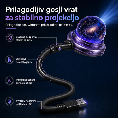 🌌 5D holografski projektor zvezd Topacme®
