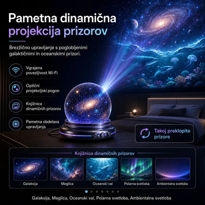 🌌 5D holografski projektor zvezd Topacme®