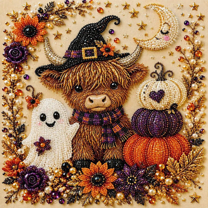 💥 最終日 57% オフ – 👻✨ ハロウィン パール アート DIY キット – 小さなパールを不気味でかわいい魔法に変えましょう