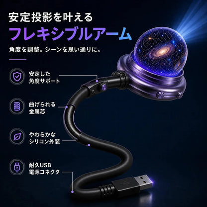 🌌🔮Topacme® ナイトライト プロジェクター