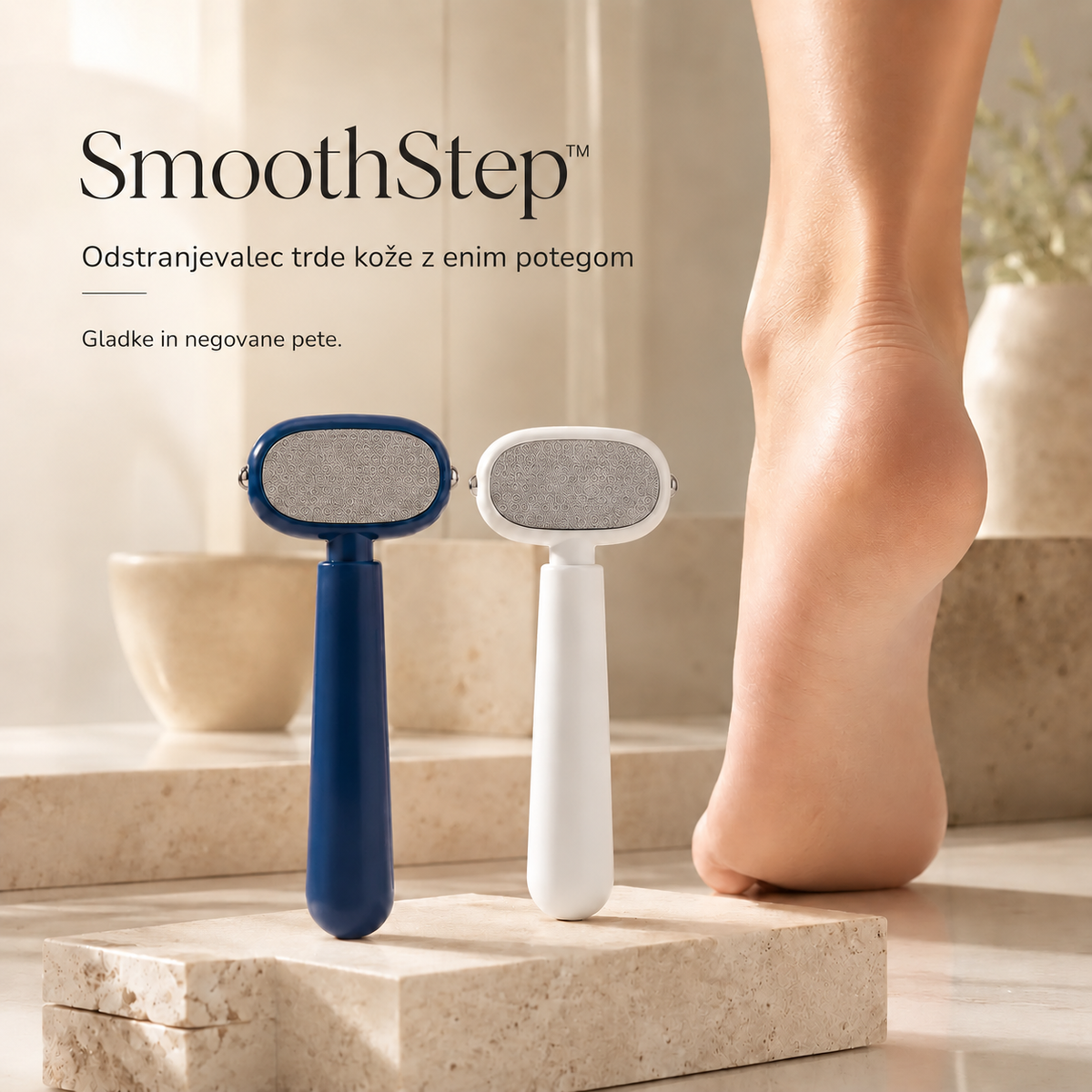 SmoothStep™ odstranjevalec trde kože